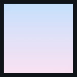 Hintergrund in Pink und Blau Poster<br><div class="desc">Blassrosa und blaue Farbverläufe.</div>