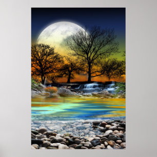 Hintergrund-Kartendesign des Powers Poster