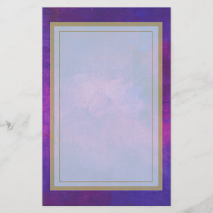 Hintergrund lila und rosa Wasserfarbe Briefpapier