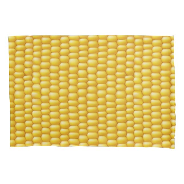Hintergrund Maiskolben Kissenbezug (Vorderseite)