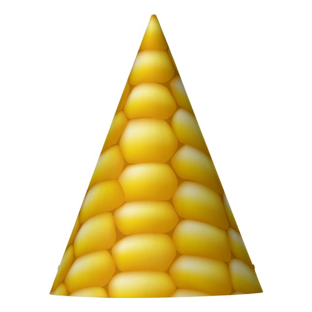 Hintergrund Maiskolben Partyhütchen (Vorderseite)