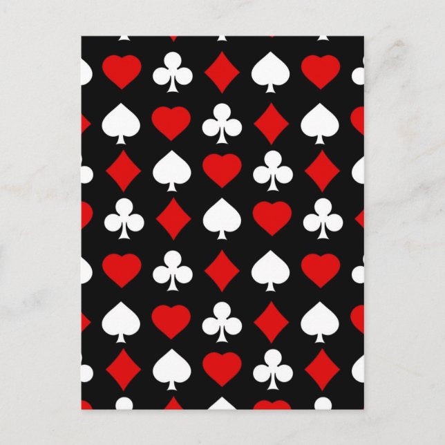 Hintergrund mit Anzügen Postkarte (Vorderseite)