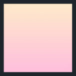 Hintergrund mit blassrosa und gelbem Verlauf Poster<br><div class="desc">Blassrosa und gelber Farbverlauf.</div>