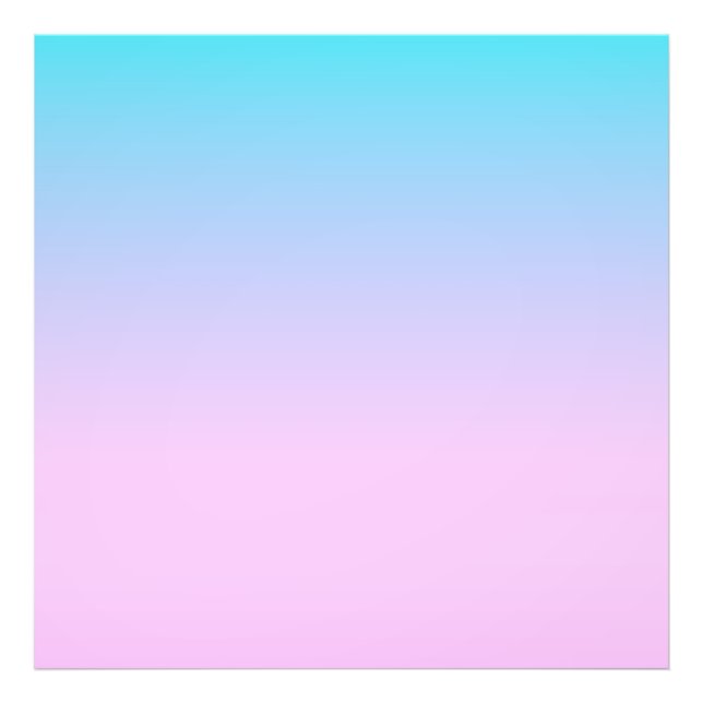 Hintergrund mit blauem und rosa Farbverlauf Fotodruck (Vorne)