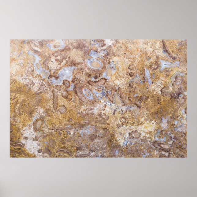 Hintergrund mit Marmormuster Poster (Vorne)
