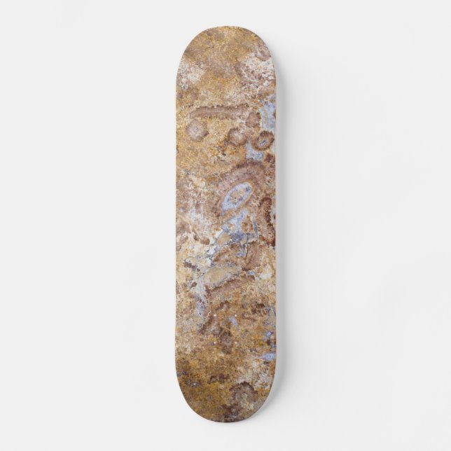 Hintergrund mit Marmormuster Skateboard (Vorderseite)