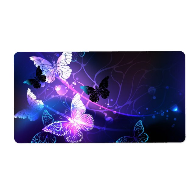 Hintergrund mit Nachtschmetterlingen (Vorne)