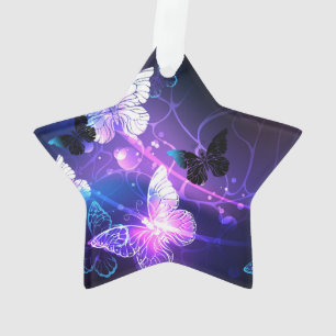 Hintergrund mit Nachtschmetterlingen Ornament