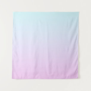 Hintergrund mit rosa und blauen Pastellfarben Wandteppich