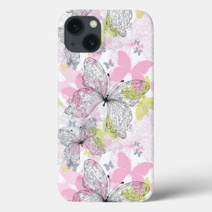 Hintergrund mit Schmetterling Case-Mate iPhone Hülle