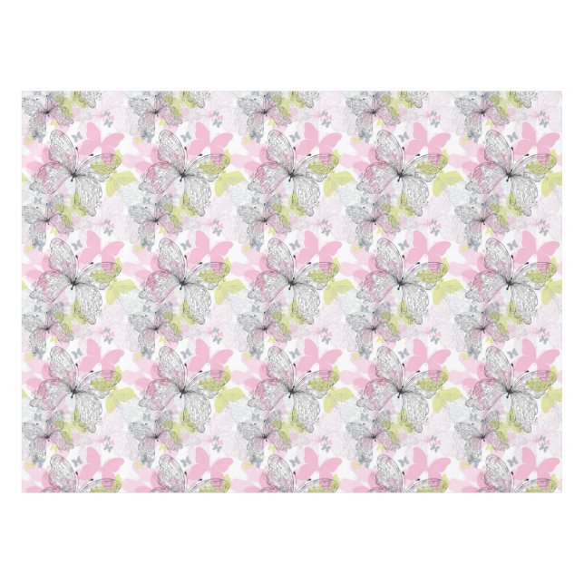 Hintergrund mit Schmetterling Tischdecke (Vorderseite (Horizontal))