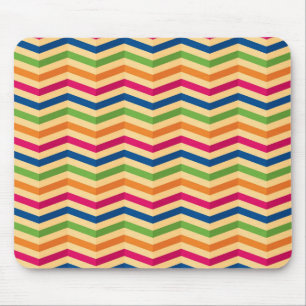 Hintergrund mit Streifen im Retro-Stil Mousepad