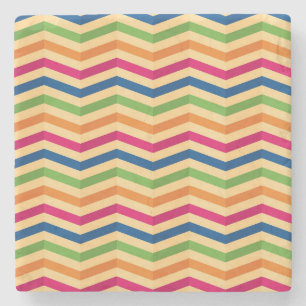 Hintergrund mit Streifen in Retro Steinuntersetzer