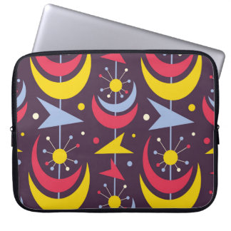 Hintergrund Mitte des Jahrhunderts moderne Vintage Laptopschutzhülle