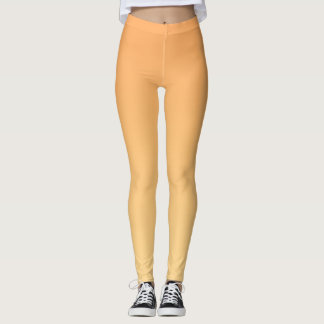 Hintergrund Orange und Gelb Leggings