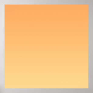 Hintergrund Orange und Gelb Poster