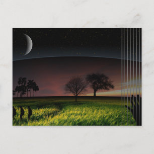 Hintergrund Postkarte