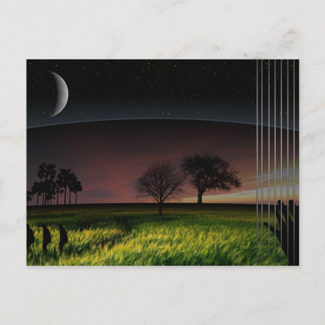 Hintergrund Postkarte (Vorderseite)