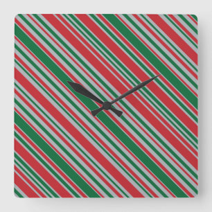 Hintergrund Quadratische Wanduhr