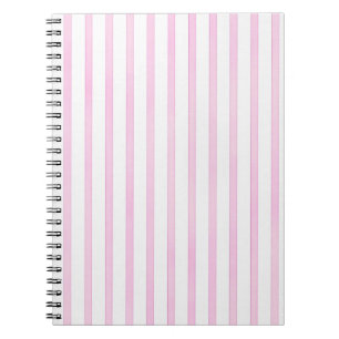 Hintergrund-rosa Aquarell-Streifen Notizblock
