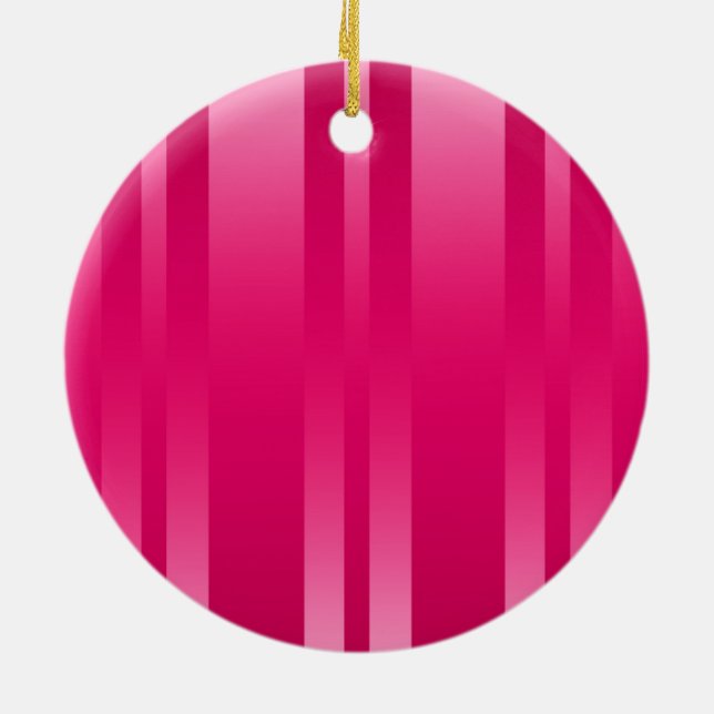 Hintergrund rosa Streifen Keramik Ornament (Hinten)