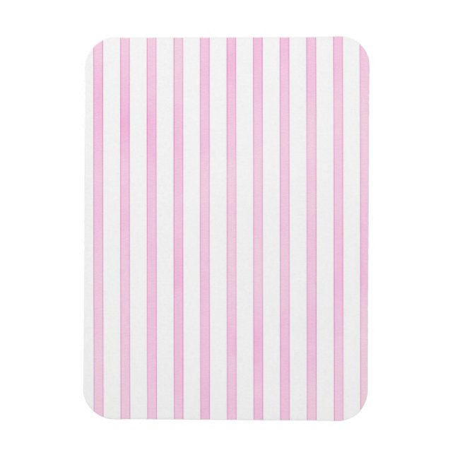 Hintergrund Rosa Streifen Magnet (Vertikal)