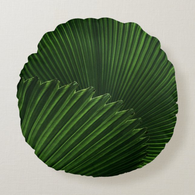 Hintergrund Rundes Kissen (Vorderseite)