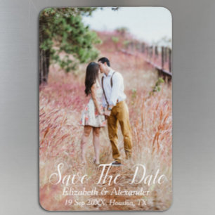Hintergrund Save the Date Magnet