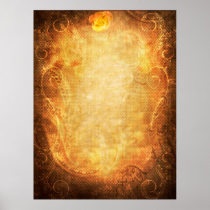 Hintergrund-Scrapbooking-Struktur Poster