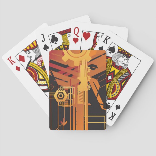 Hintergrund Spielkarten (Rückseite)