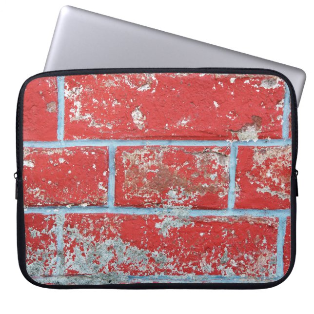 Hintergrund-Tapete mit Textur, rot blau Laptopschutzhülle (Vorderseite)