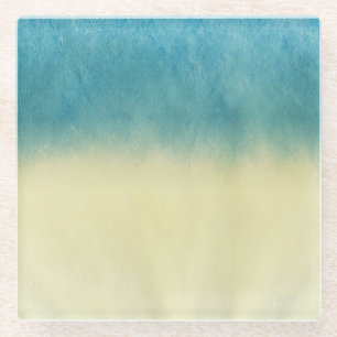 Hintergrund-Textur Aquarellpapier Glasuntersetzer