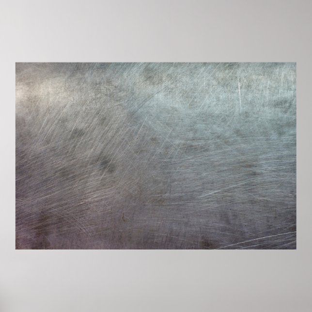 Hintergrund Textur Grunge Metall Poster (Vorne)