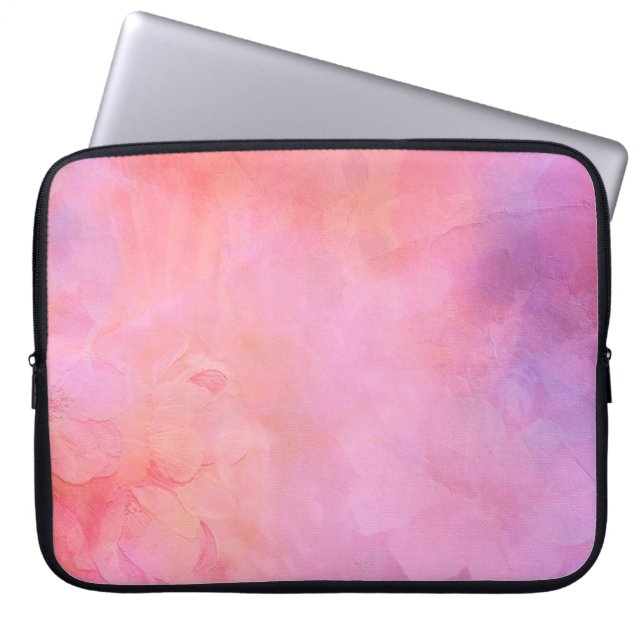 Hintergrund Textur rosa Laptopschutzhülle (Vorderseite)