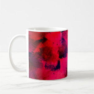 Hintergrund Texturvorlage rot Kaffeetasse