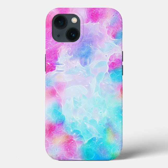 Hintergrund-Tropfen-farbig Case-Mate iPhone Hülle (Rückseite)