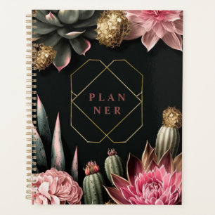 Hintergrund und Blume Planer