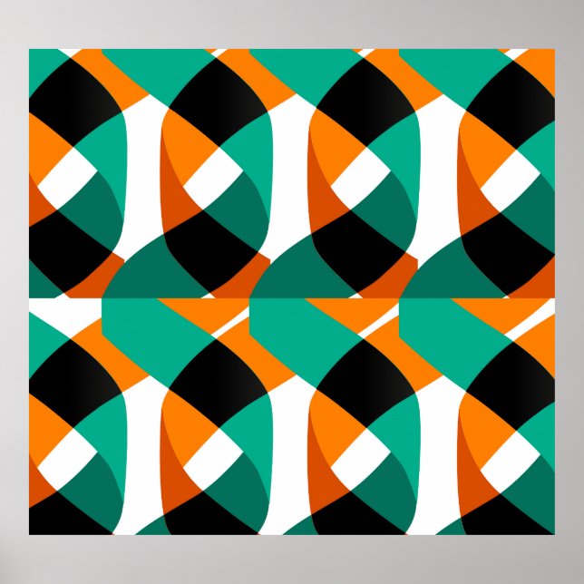 Hintergrund: Vintages Design Poster (Vorne)