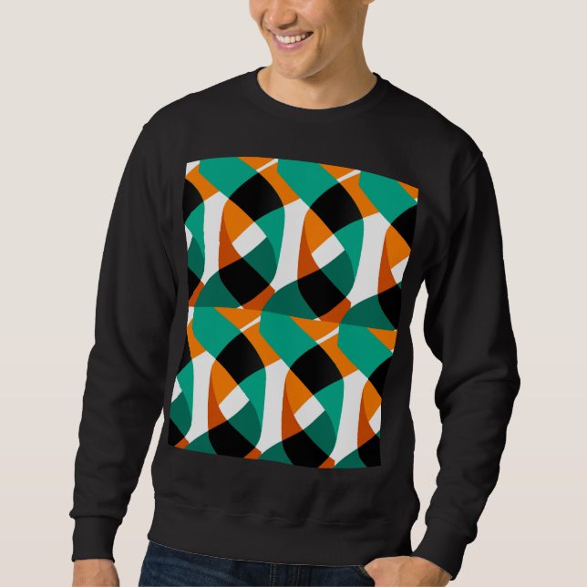 Hintergrund: Vintages Design Sweatshirt (Vorderseite)