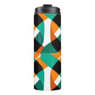 Hintergrund: Vintages Design Thermosbecher
