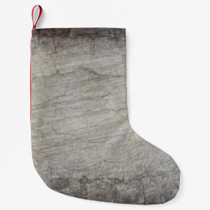 Hintergrund Vintages Holz Kleiner Weihnachtsstrumpf