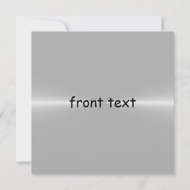 Hintergrund-Vorlage aus schimmerndem Stahl (Vorderseite)