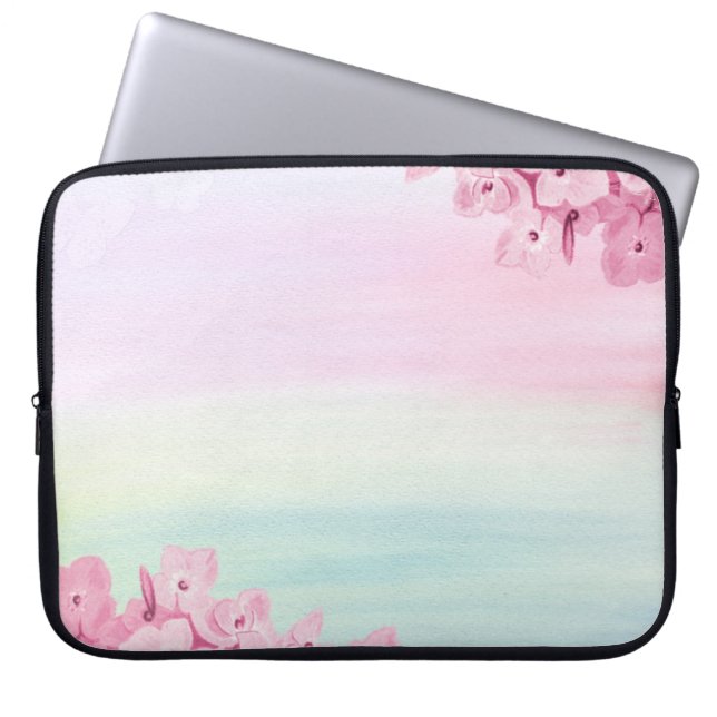 Hintergrund Vorlage scrapbooking Laptopschutzhülle (Vorderseite)