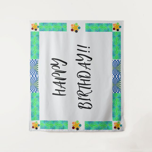 Hintergrund Wandteppich (Vorderseite)