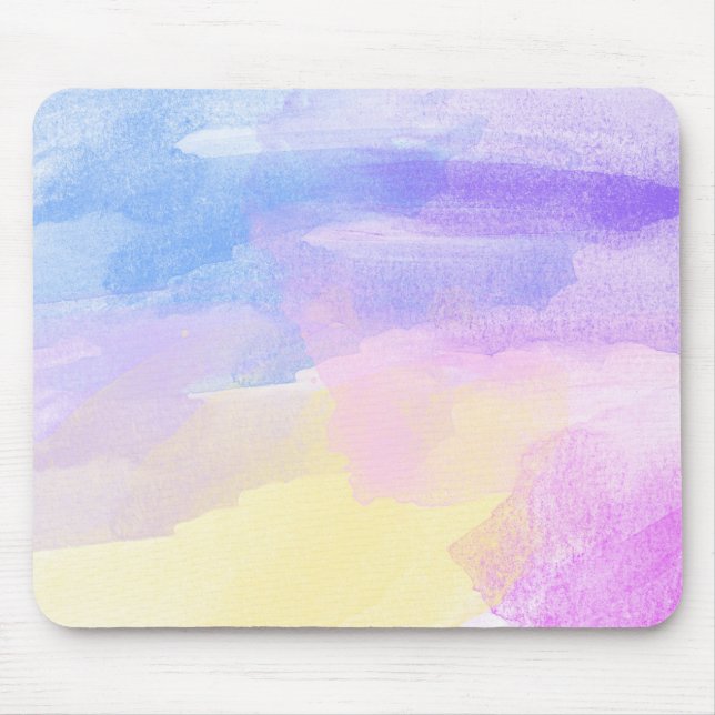 Hintergrund Wasserfarbe Mousepad (Vorne)