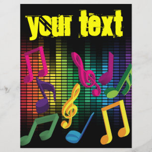 Hintergrund zum Party Flyer