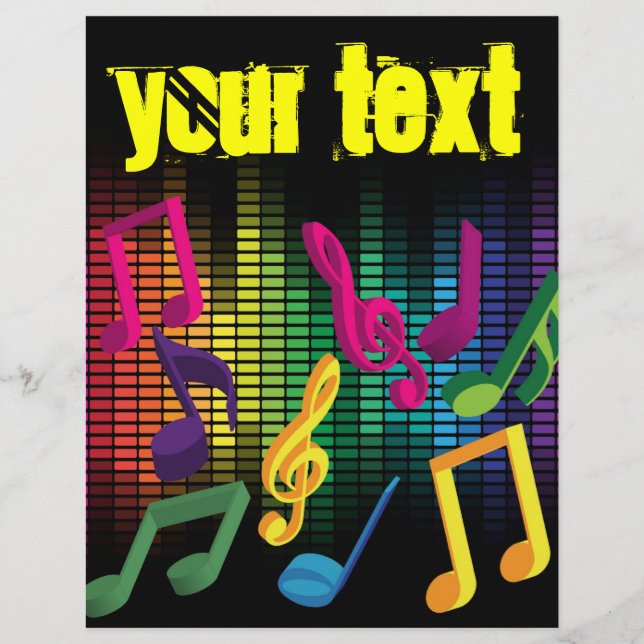 Hintergrund zum Party Flyer (Vorne)