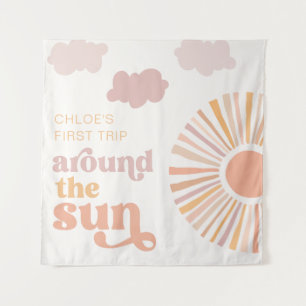 Hintergrundband zum Sun-Party Wandteppich