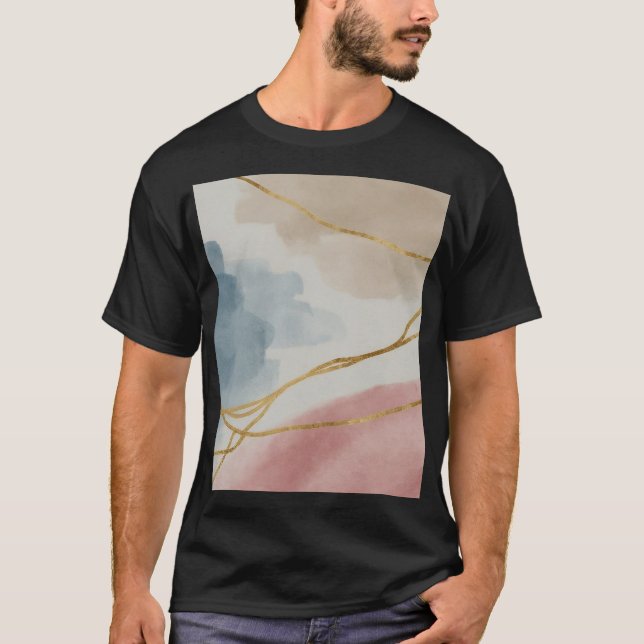 Hintergrundbild für die Aquarellbilder T-Shirt (Vorderseite)