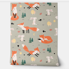 Hintergrundbild mit einer lustigen Illustration. Tapete